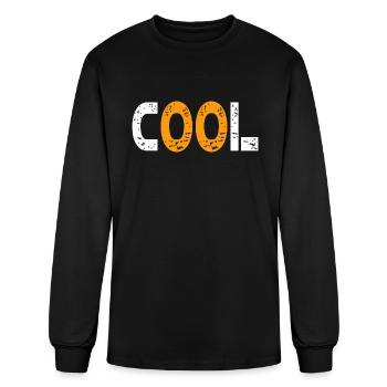 Cool modern and young - Men's Long Sleeve T-Shirt - black - Front