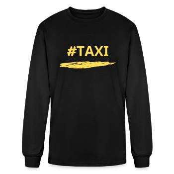 Taxi On The Road - Men's Long Sleeve T-Shirt - black - Front