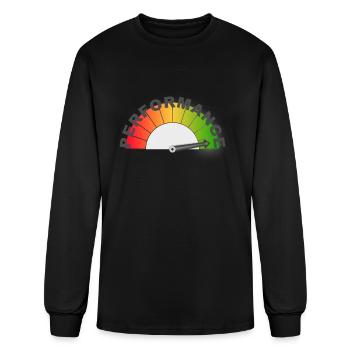 Performance (by cyberang3l) - Men's Long Sleeve T-Shirt - black - Front
