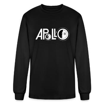 A polo sewelas - Men's Long Sleeve T-Shirt - black - Front
