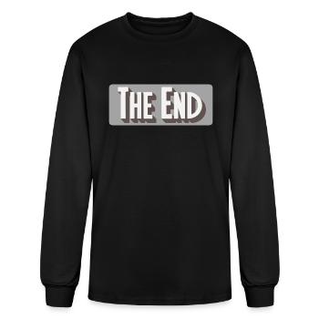 The End - Men's Long Sleeve T-Shirt - black - Front