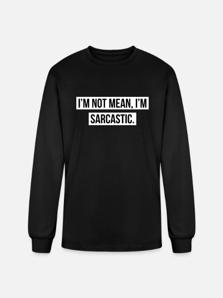 funny phrase 24 - Men's Long Sleeve T-Shirt - black
