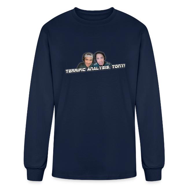 TERRIFIC ANALYSIS, TONY! (WITH GLOW)