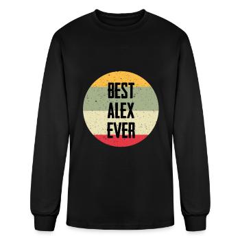 Best Alex Ever - Men's Long Sleeve T-Shirt - black - Front
