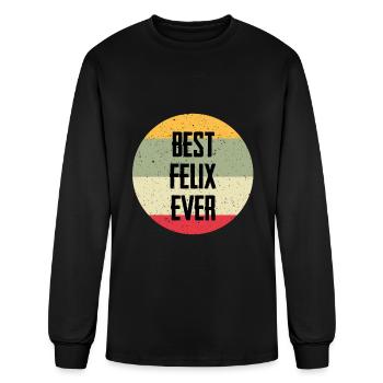 Best Felix Ever - Men's Long Sleeve T-Shirt - black - Front