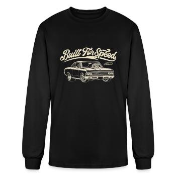 Built For Speed - Men's Long Sleeve T-Shirt - black - Front