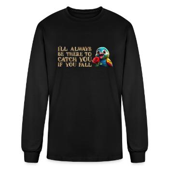 Love's Catch - Men's Long Sleeve T-Shirt - black - Front