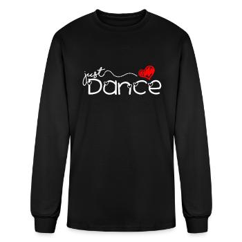 Just Dance - Men's Long Sleeve T-Shirt - black - Front