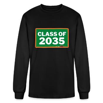 Class Of 2035 3 - Men's Long Sleeve T-Shirt - black - Front