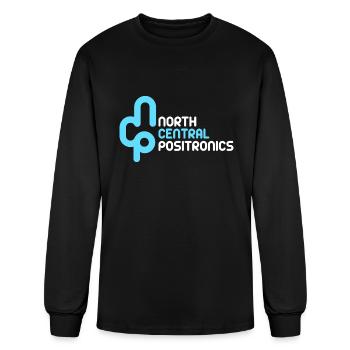 DESIGNNorth Central Positronics - Men's Long Sleeve T-Shirt - black - Front