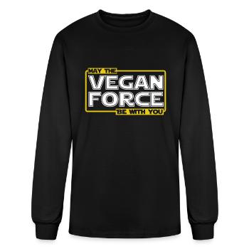 May The Force Be With You - Men's Long Sleeve T-Shirt - black - Front