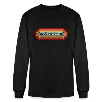 Bristol - Men's Long Sleeve T-Shirt - black - Front