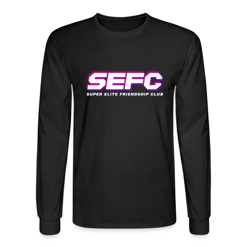 Super Elite Friendship Club Logo Vapor v2 - Men's Long Sleeve T-Shirt