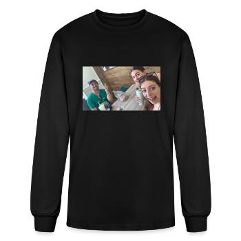 Crazy Cameron and Bella - Men's Long Sleeve T-Shirt - black - Front
