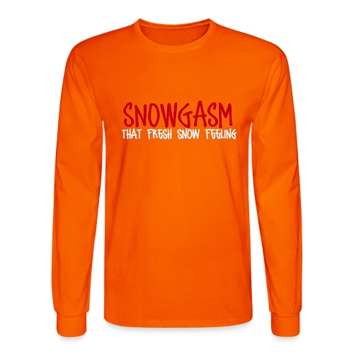 Snowgasm - Men's Long Sleeve T-Shirt