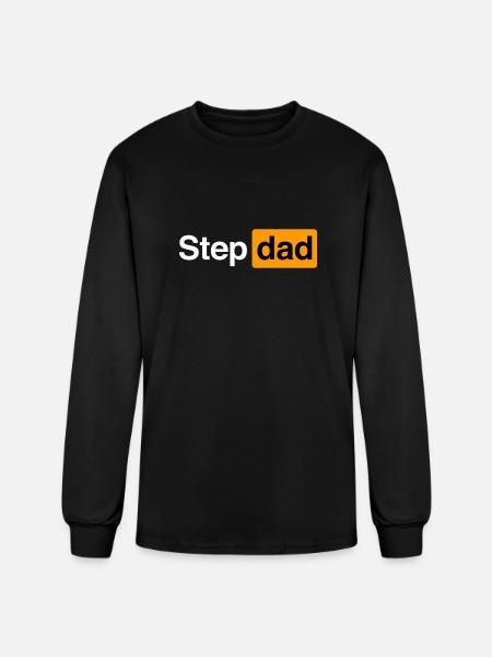 Step dad - Men's Long Sleeve T-Shirt - black
