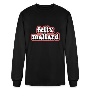 Felix Mallard - Men's Long Sleeve T-Shirt - black - Front