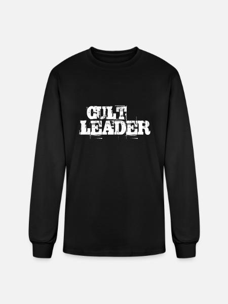 cult leader - Men's Long Sleeve T-Shirt - black