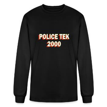 Police Tek 2000 Reno - Men's Long Sleeve T-Shirt - black - Front