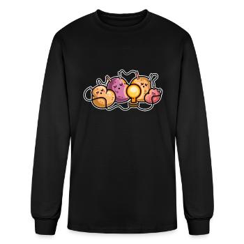 Power Nap - Men's Long Sleeve T-Shirt - black - Front