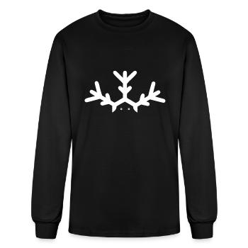 Freezing Head - Men's Long Sleeve T-Shirt - black - Front