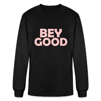 Bey Good - Men's Long Sleeve T-Shirt - black - Front