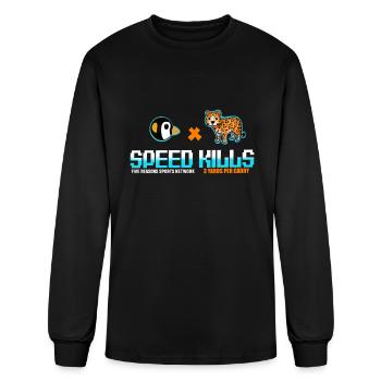 Speed Kills - Men's Long Sleeve T-Shirt - black - Front