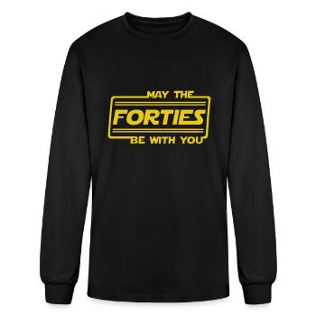 May The Force Be With You - Men's Long Sleeve T-Shirt - black - Front