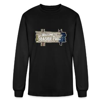 Seaside Park, NJ - Men's Long Sleeve T-Shirt - black - Front