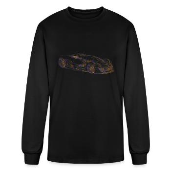 Sportscar - Men's Long Sleeve T-Shirt - black - Front
