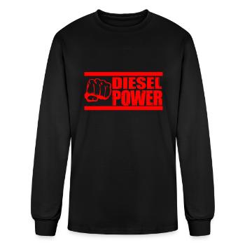 Diesel Power - Men's Long Sleeve T-Shirt - black - Front
