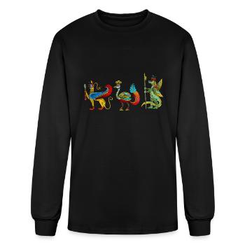 pharaoh of egypt - Men's Long Sleeve T-Shirt - black - Front