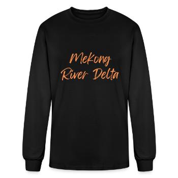 Mekong River Delta - Men's Long Sleeve T-Shirt - black - Front