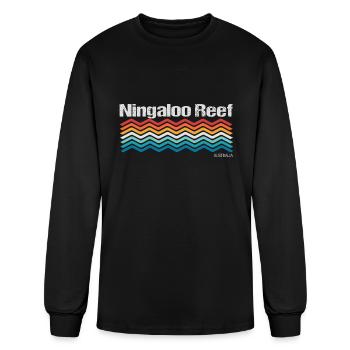 Ningaloo Reef Australia - Men's Long Sleeve T-Shirt - black - Front