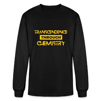 Transcendence through Chemistry - Men's Long Sleeve T-Shirt - black - Front