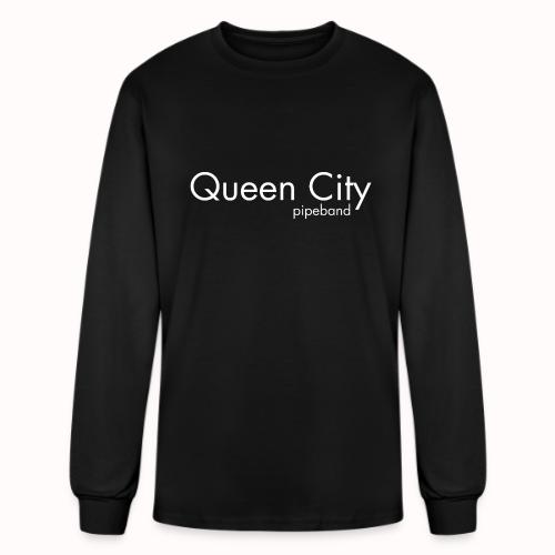 Queen City white - Men's Long Sleeve T-Shirt