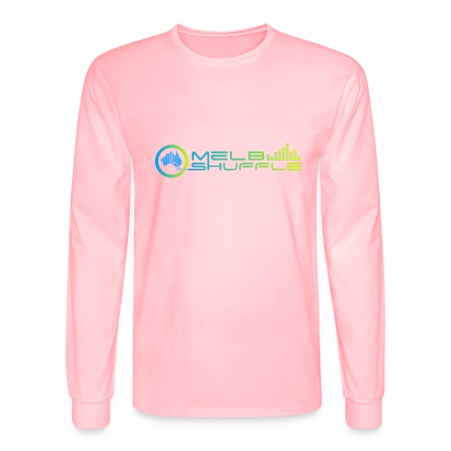 Melbshuffle Gradient Logo - Men's Long Sleeve T-Shirt