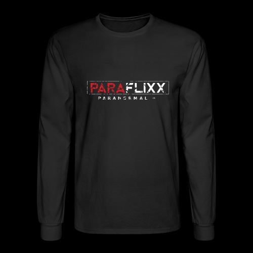 PARAFlixx White Grunge - Men's Long Sleeve T-Shirt