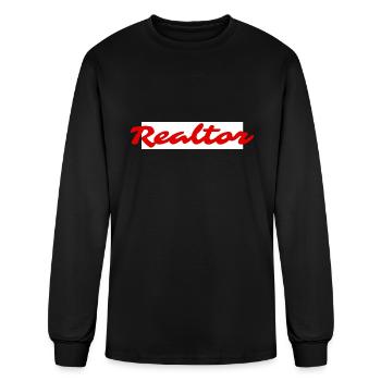 Real Estate Professional - Men's Long Sleeve T-Shirt - black - Front