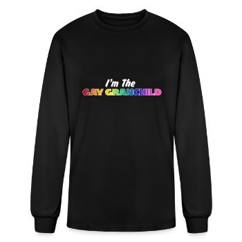 I'm the Gay Grandchild - Men's Long Sleeve T-Shirt - black - Front
