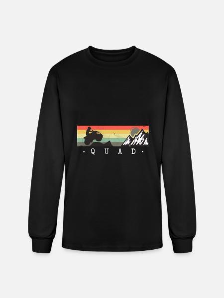 Quad Bike - Men's Long Sleeve T-Shirt - black