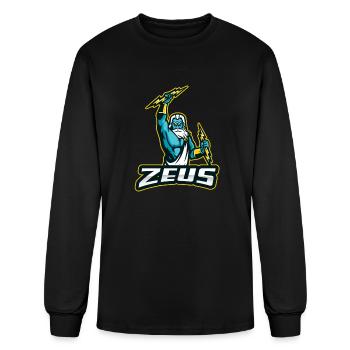 ZEUS - Men's Long Sleeve T-Shirt - black - Front