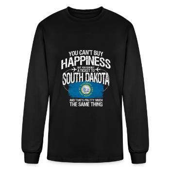 South Carolina - Men's Long Sleeve T-Shirt - black - Front