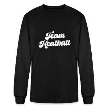 Team Meatball - Men's Long Sleeve T-Shirt - black - Front