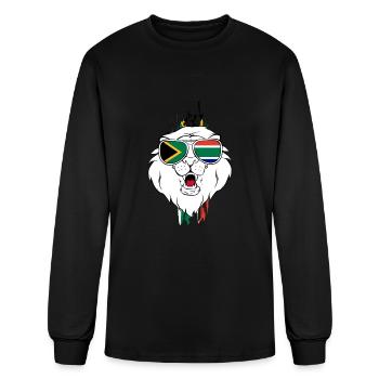 South Africa Queen - Men's Long Sleeve T-Shirt - black - Front
