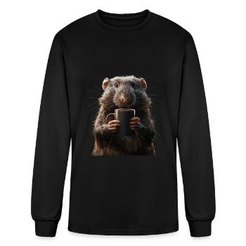 Mole - Men's Long Sleeve T-Shirt - black - Front
