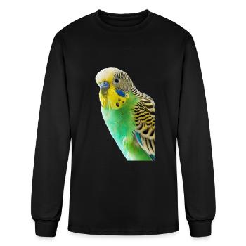 Parrot - Men's Long Sleeve T-Shirt - black - Front