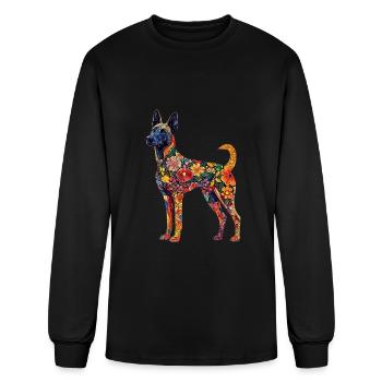 Belgian Malinois - Men's Long Sleeve T-Shirt - black - Front