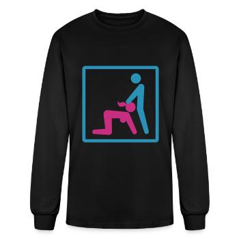 Kamasutra - Blow Job - Men's Long Sleeve T-Shirt - black - Front