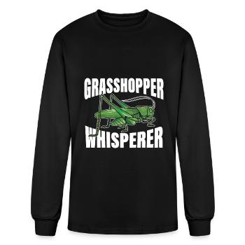 Grasshopper Whisperer - Men's Long Sleeve T-Shirt - black - Front